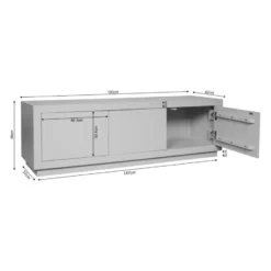 Starfurn - Tv meubel Brussel - Bruin - 42x150x46 cm