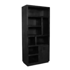 StarFurn - Vakkenkast Brussel 90 cm - zwart