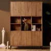 StarFurn - Vakkenkast Madison XL 135 cm - naturel