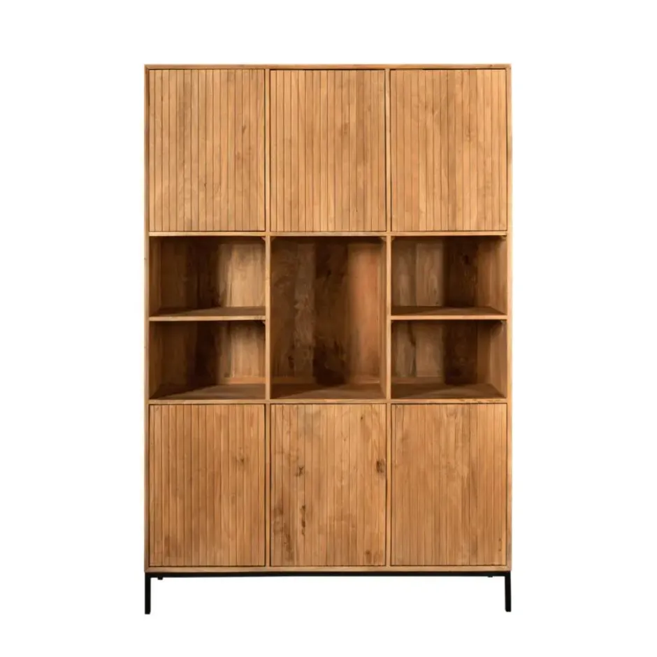 StarFurn - Vakkenkast Madison XL 135 cm - naturel