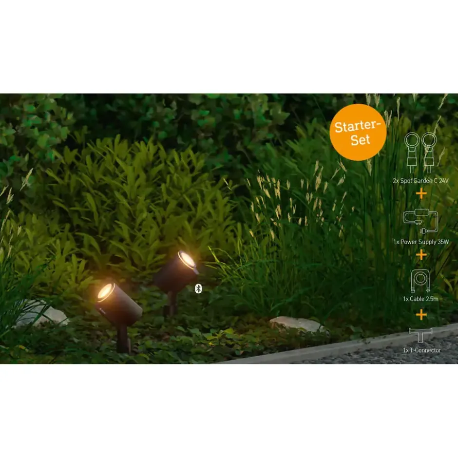 Steinel Starterset LED-prikspot Spot Garden SC 24V