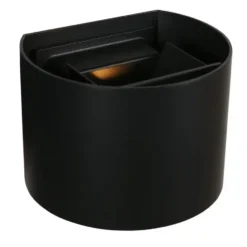 Steinhauer Buitenlamp Curve - 2 lichts - zwart - 13.8x10 cm