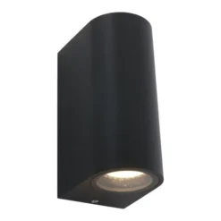 Steinhauer Buitenlamp logan - 2 lichts - zwart - 7x15 cm