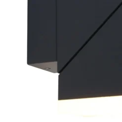 Steinhauer Buitenlamp 1507zw - 2 lichts - zwart - 22x6.5 cm