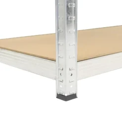 Stellingkast / Magazijnstelling - Zilver - 5 planken