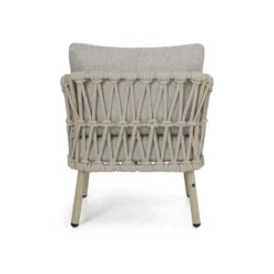Stoel en Bank Loungeset 4 personen Rope Zand/Beige Coco Serra