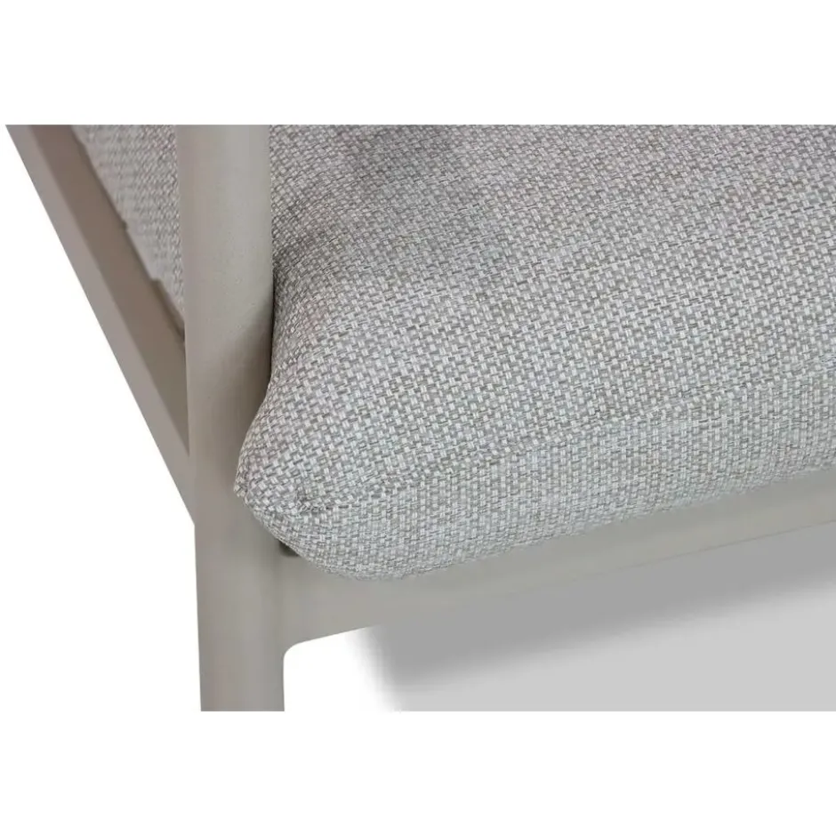 Stoel en Bank Loungeset 5 personen Rope Grijs Coco Sevilla