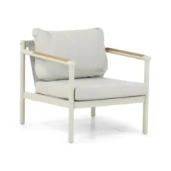Stoel en Bank Loungeset 5 personen Aluminium Taupe Lifestyle Garden Furniture