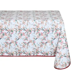 Stof Textiles Tafelkleed - 145 x 240 cm - bloesem Tafellaken