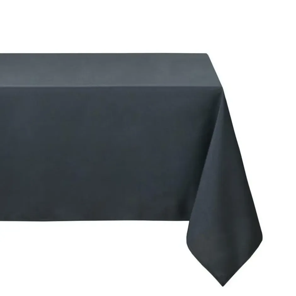 Stof Textiles Tafelkleed - 145 x 200 cm - antraciet - Tafellaken