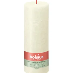 Stompkaars Rustiek - ivoor - 19xØ6,8 cm