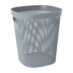 Storage Solutions Afvalbak/prullenbak - kunststof - blauw - 12L