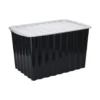 Storage Solutions Opslagbak-opbergdoos - deksel - kunststof - 84L