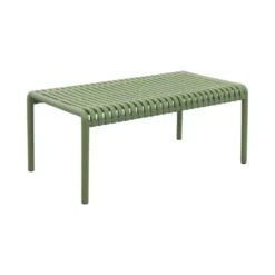 Stripe loungetafel 95x55 cm. - Mosgroen - Weerbestendig