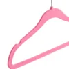 20 Stuks Kinder Kledinghangers - Fluweel - Roze