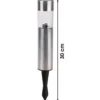 Sunnydays Tuinlampen / prikspot Solento - zilver - RVS - 30 cm