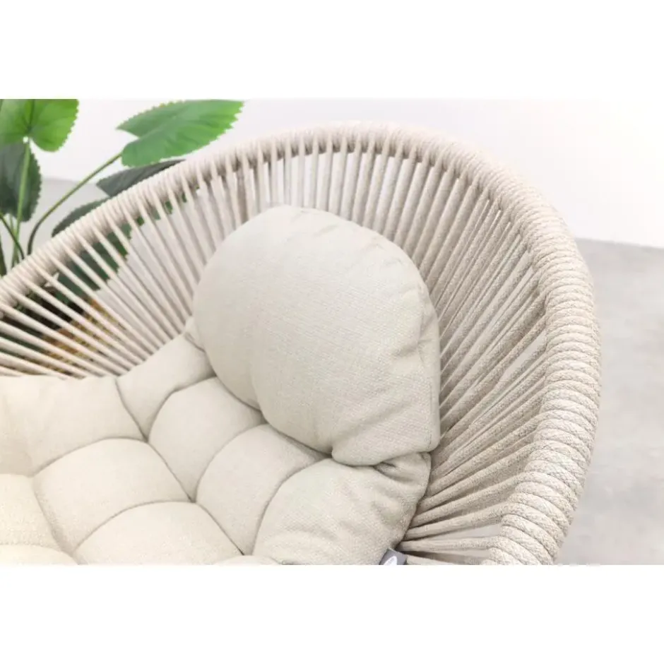 Suns Prato loungestoel - Rope/Zand