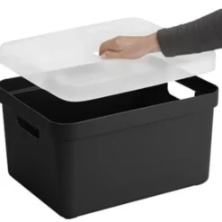 Sunware opbergbox Sigma - kunststof - 32L - zwart
