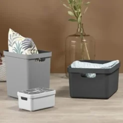Sunware opbergbox Sigma - kunststof - 32L - zwart