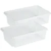 Sunware opslagbox kunststof - 30L - transparant - 59x39x17cm