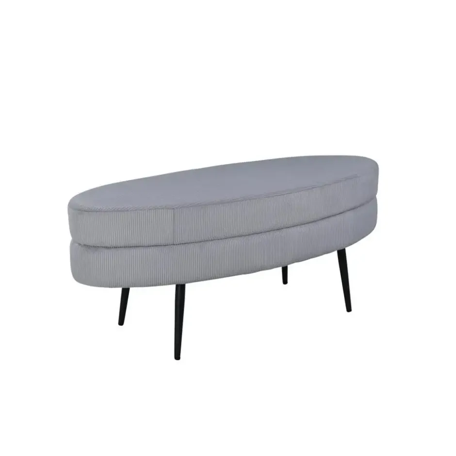 Svea - Axel hocker - rib - grijs
