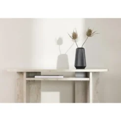 Svea - Carlo sidetable - 120 cm - marmerlook