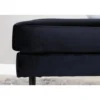 Svea - Rio hocker - velvet - zwart