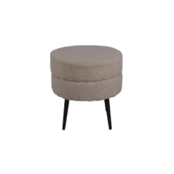 Svea - Zane hocker - teddy - beige