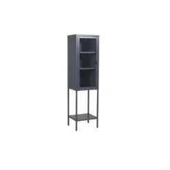 Svea - Zivo vitrinekast - 40 x 150 cm - grijs