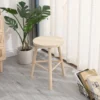 Tabouret van massief grenen