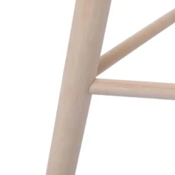 Tabouret van massief grenen