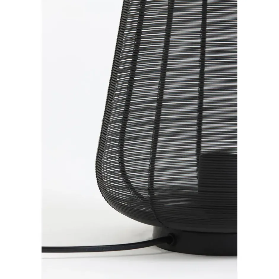 Tafellamp Adeta - Zwart - Ø22cm