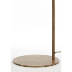 Tafellamp Donio - Naturel/Crème- 26x20x59.5cm