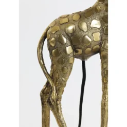 Tafellamp Giraffe - Goud/Zwart - 26x16x61cm
