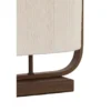 Tafellamp Lecce - Donkerbruin - 45x15x37.5cm
