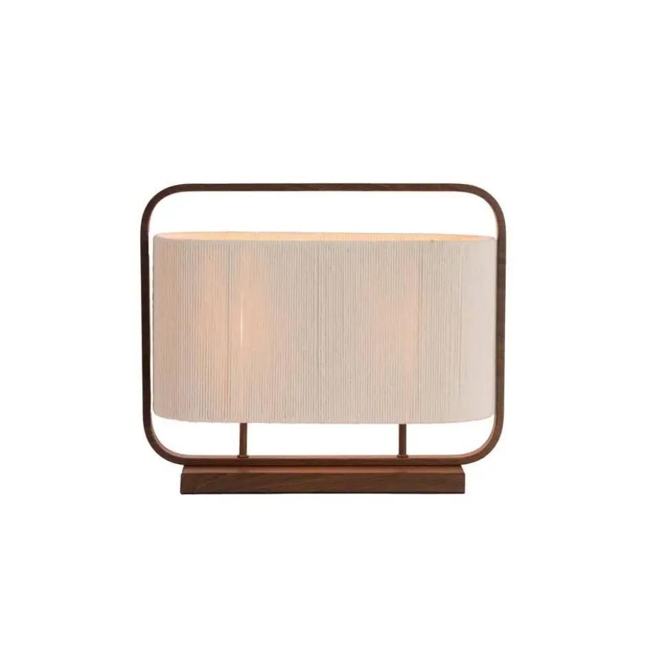 Tafellamp Lecce - Donkerbruin - 45x15x37.5cm