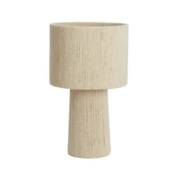 Tafellamp Pitino - Jute - Ø31,5cm