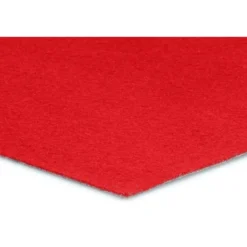 Tapijt loper Torrance - Breedte 200 cm - 2 mm dik - Rood