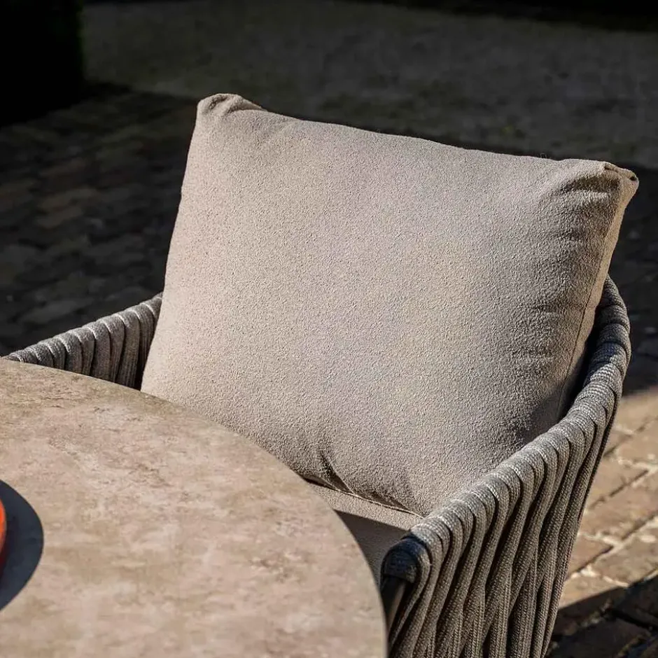 Taste by 4 Seasons Cannes tuinset 5-delig - Sarah lage tafel Ø130cm