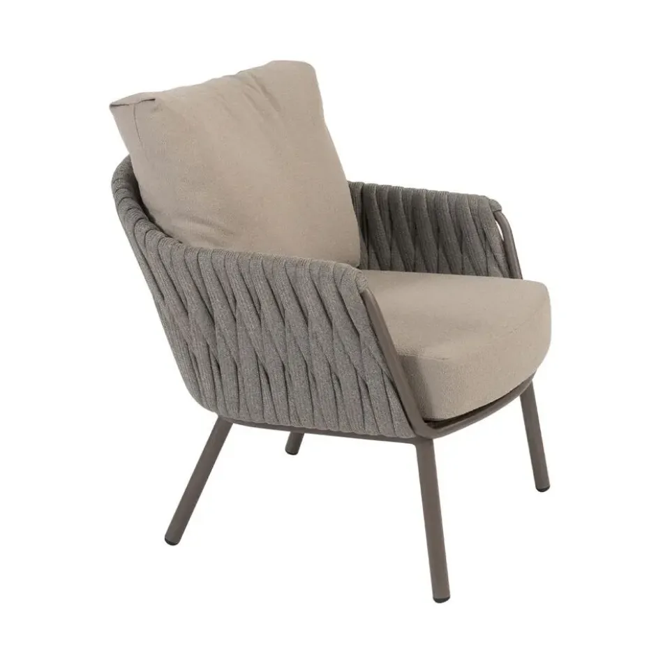 Taste by 4 Seasons Cannes tuinset 5-delig - Sarah lage tafel Ø130cm