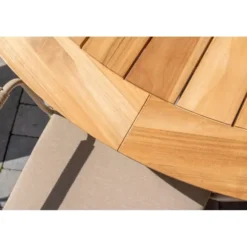 Taste Prado tuintafel - 160 cm. rond - latte