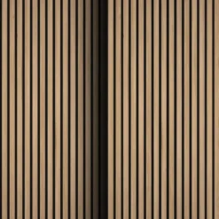 tectake Akoestische Paneel Set - Eiken - 2 MDF Panelen - Geluidsabsorberend