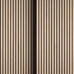 tectake Akoestische Panelen - Licht Eiken - Geluidsisolatie - 110x50cm