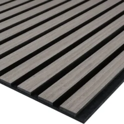 tectake Akoestische Panelen, 110 x 50 cm, Echt Houtfineer, Op Maat Snijden
