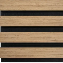 tectake - Akoestische panelen - Eiken - Scandinavisch design - Set 4 panelen