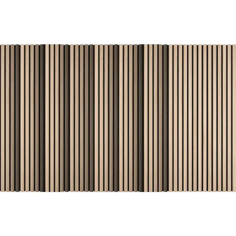 tectake Akoestische panelen Sonic Wall IV in houtlook, Licht Eiken