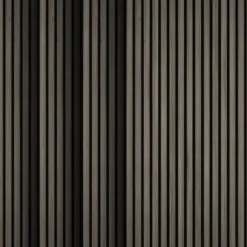 tectake Akoestische panelen Sonic Wall houtlook, Eiken Grijs