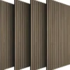 tectake Akoestische Panelen Geluidsisolatie Wandpanelen - Donker Eiken