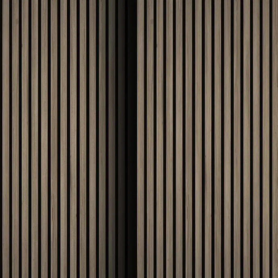 tectake Akoestische Panelen Geluidsisolatie Wandpanelen - Donker Eiken
