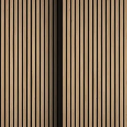 tectake Akoestische Panelen - Geluidsisolatie - Eiken - 110x50x1.8cm